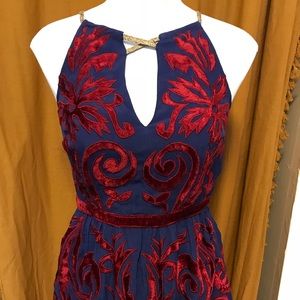 Free People Velvet Hedge Maze Dress